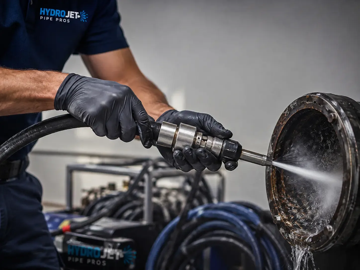 Hydro Jet Pipe Descaling in South Bend, TX